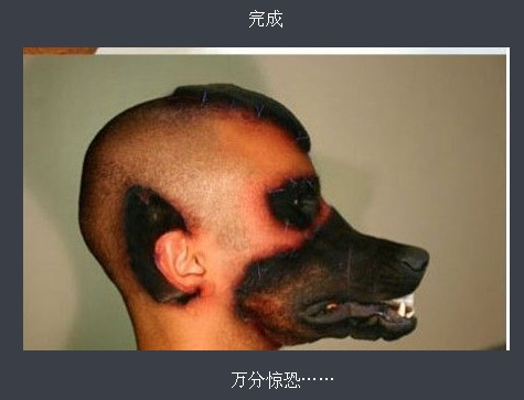 恐怖变态！老外整容成狗头 “人狗”整形全过程